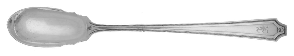 King Albert (Sterling, 1919) Large Horseradish Serving Spoon by Whiting Manf Co-1