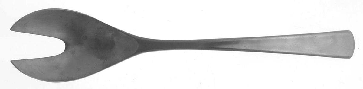 Domus-Brasilia (Stainless) Solid Serving Fork by WMF Flatware-1