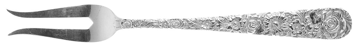 WED15 (Sterling) Lemon Fork, 2 Tine by Weidlich Silver-1