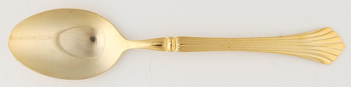WLF6 Place/Oval Soup Spoon by Wesley Forge-1