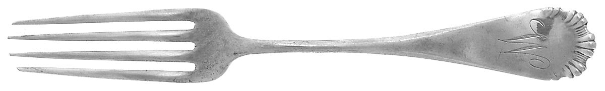 WHS3 (STERLING) Monogram Fork by Wood & Hughes-1