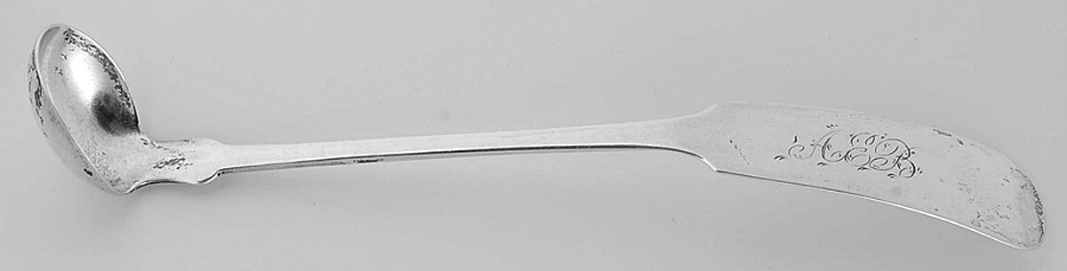 WHS3 (STERLING) Mustard Spoon by Wood & Hughes-1