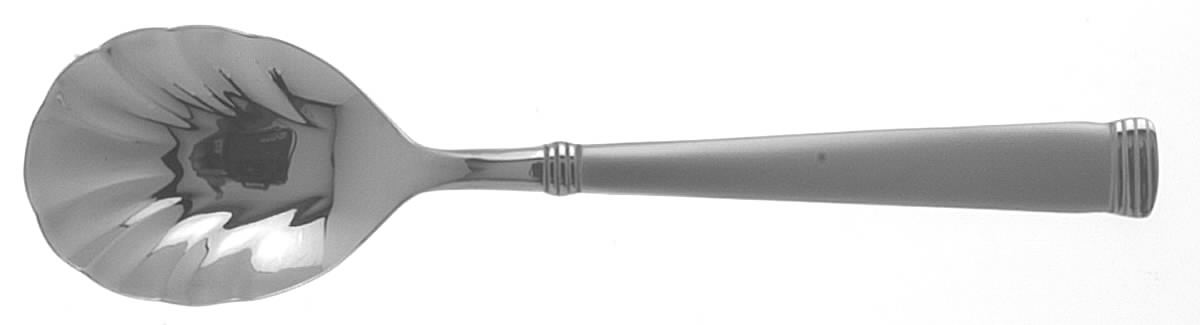 Napoli-Frost (Stainless) Sugar Shell Spoon by Wallace Silver-1