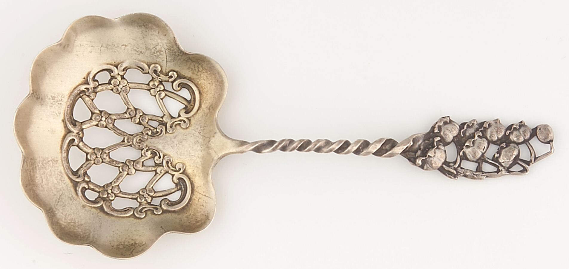 WDS5 (Sterling) Solid Bon Bon Spoon by Whiting Manf Co-1