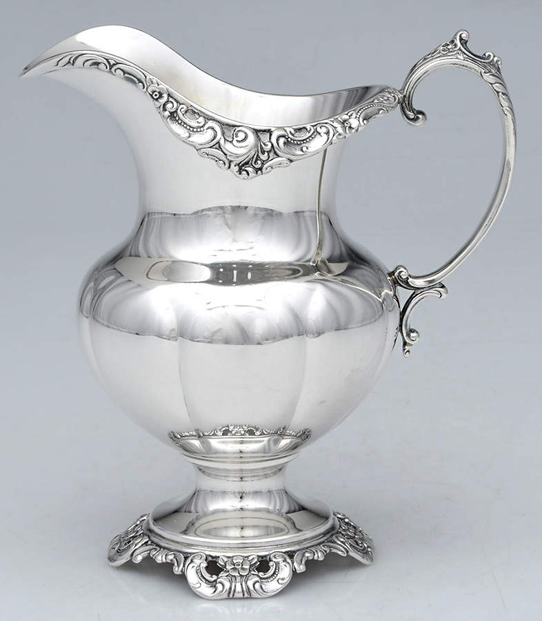 Grande Baroque (Sterling, Hollowware, 1 Hallmark) Creamer by Wallace Silver-1