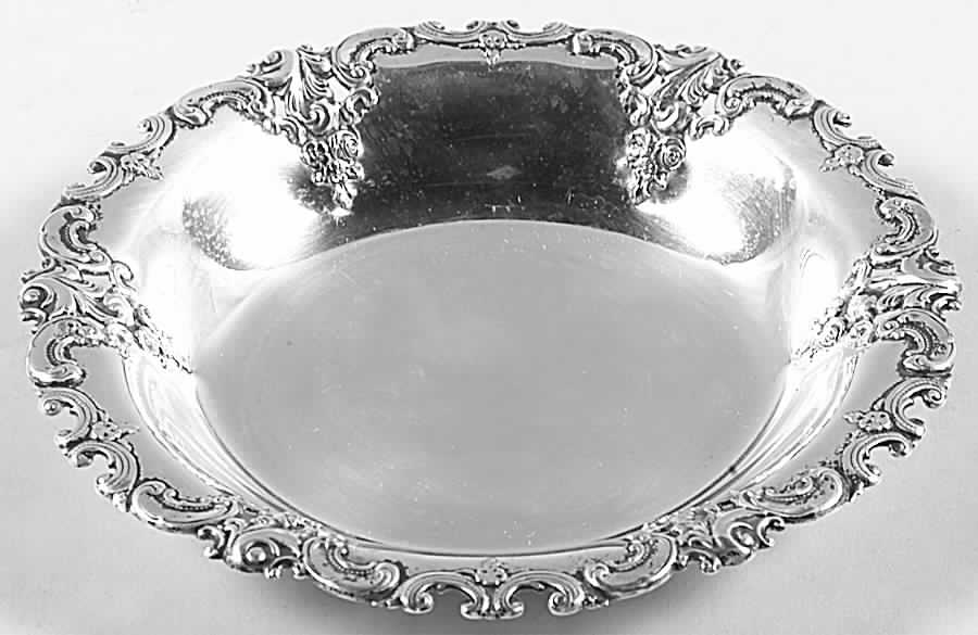 Grande Baroque (Sterling, Hollowware, 1 Hallmark) Small Sterling Bon Bon Bowl by Wallace Silver-1