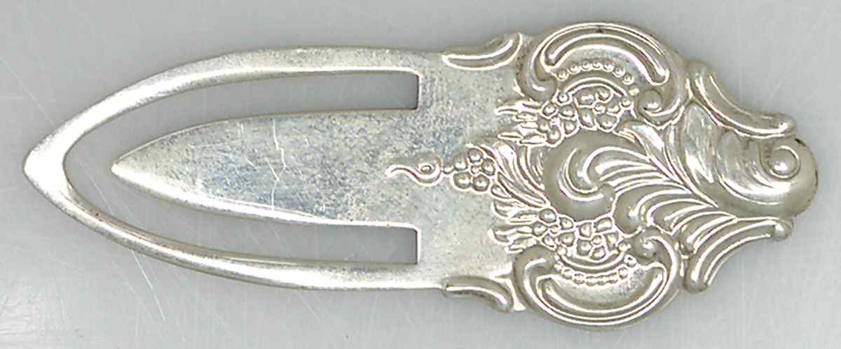 Grande Baroque (Sterling, Hollowware, 1 Hallmark) Decorative Book Mark by Wallace Silver-1