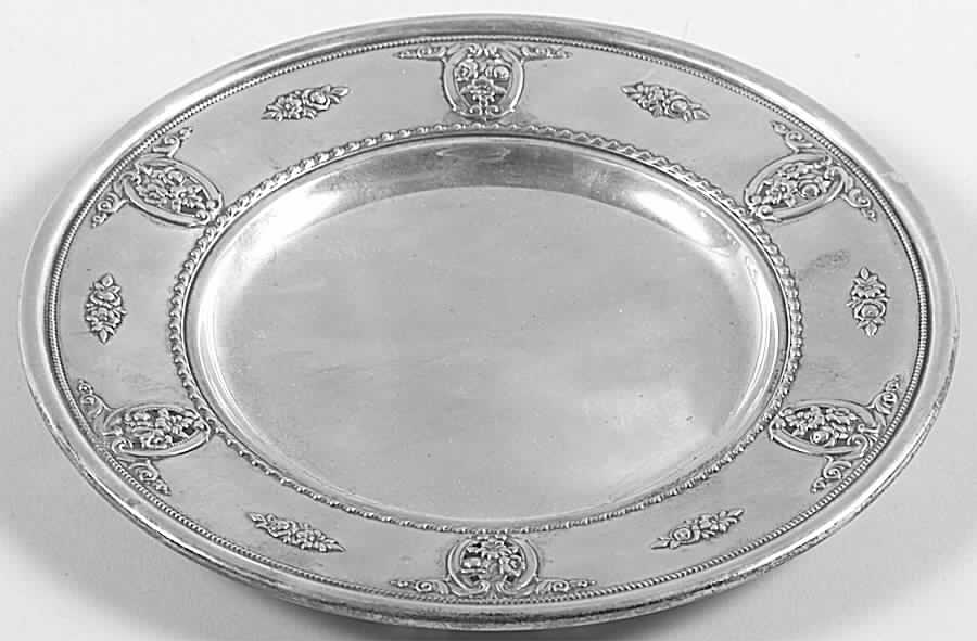Rose Point (Sterling, Hollowware) Bread Plate by Wallace Silver-1