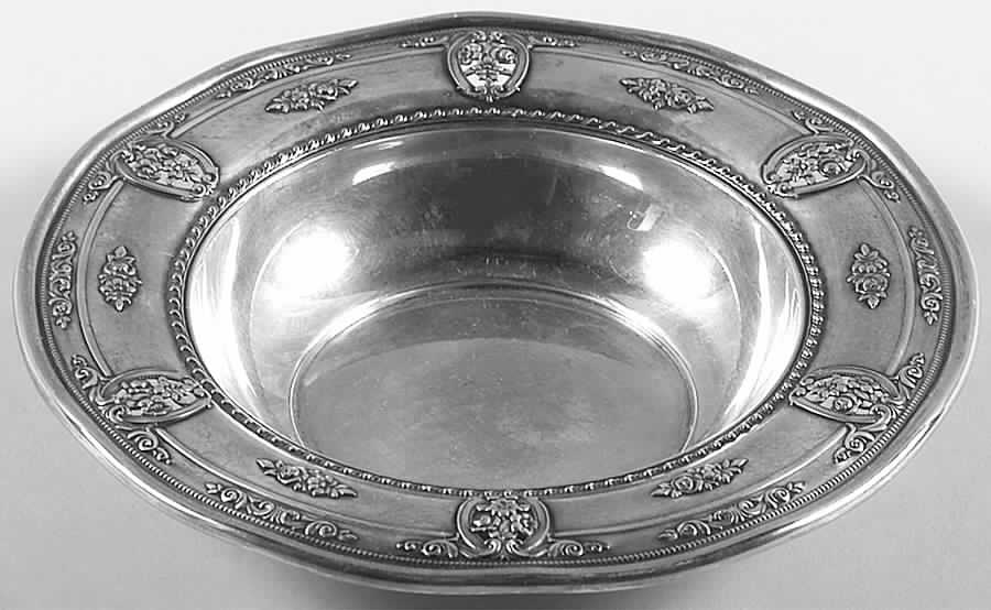 Rose Point (Sterling, Hollowware) Medium Sterling Bon Bon Bowl by Wallace Silver-1