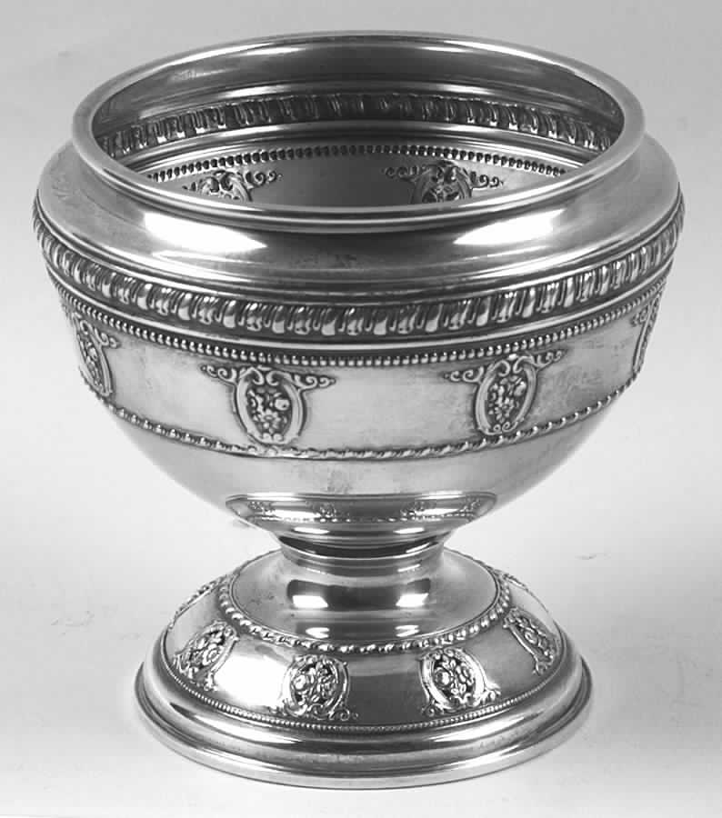 Rose Point (Sterling, Hollowware) Waste Bowl by Wallace Silver-1