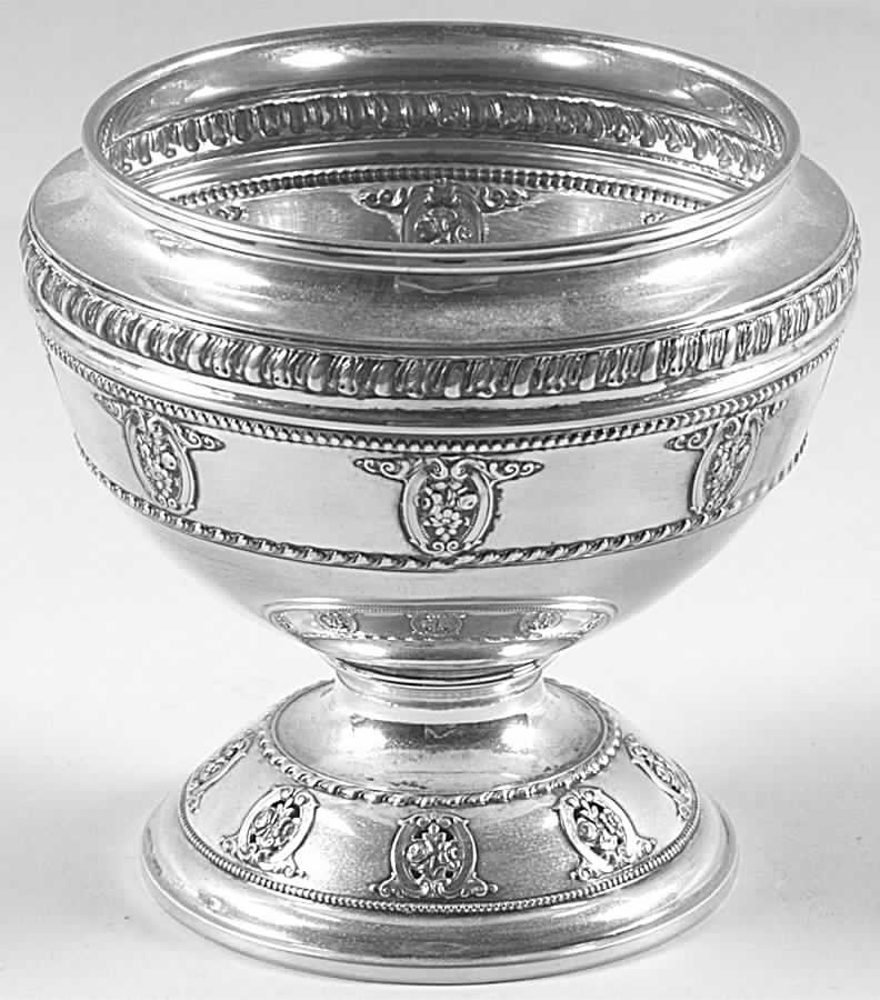 Rose Point (Sterling, Hollowware) Waste Bowl by Wallace Silver-1