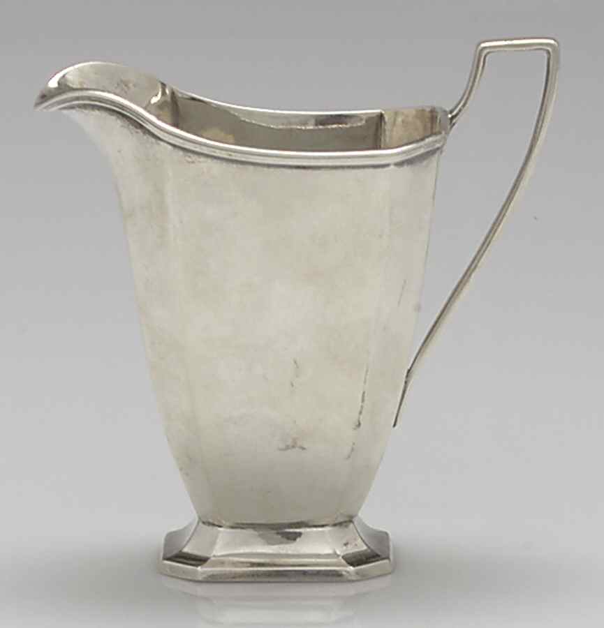 Somerset-Plain (Sterling, Hollowware) Mini Creamer by Wallace Silver-1