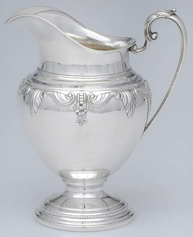 Stradivari (Sterling, Hollowware, Design on Top) Creamer by Wallace Silver-1