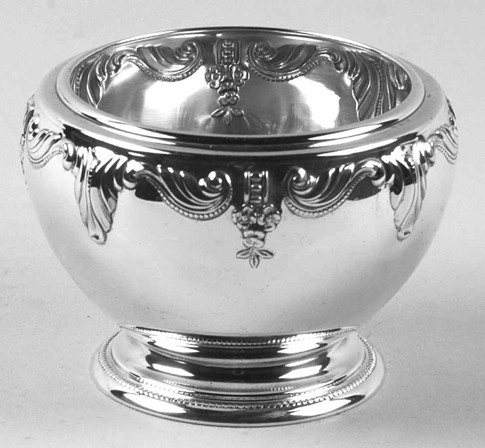 Stradivari (Sterling, Hollowware, Design on Top) Waste Bowl by Wallace Silver-1