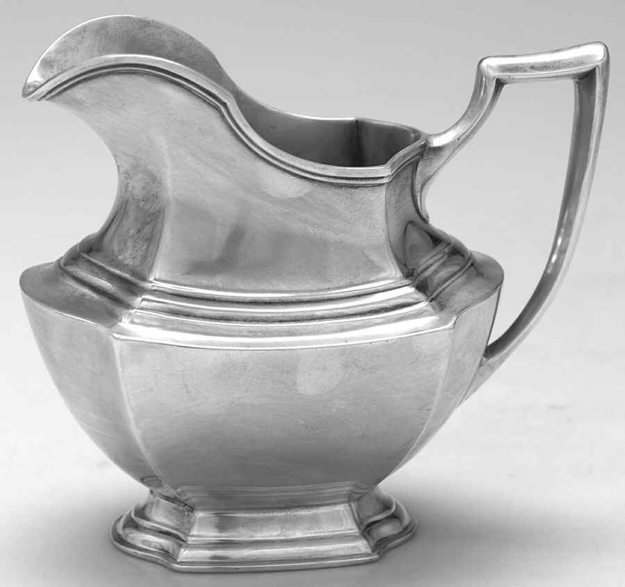 Washington (Sterling, Hollowware) Creamer by Wallace Silver-1