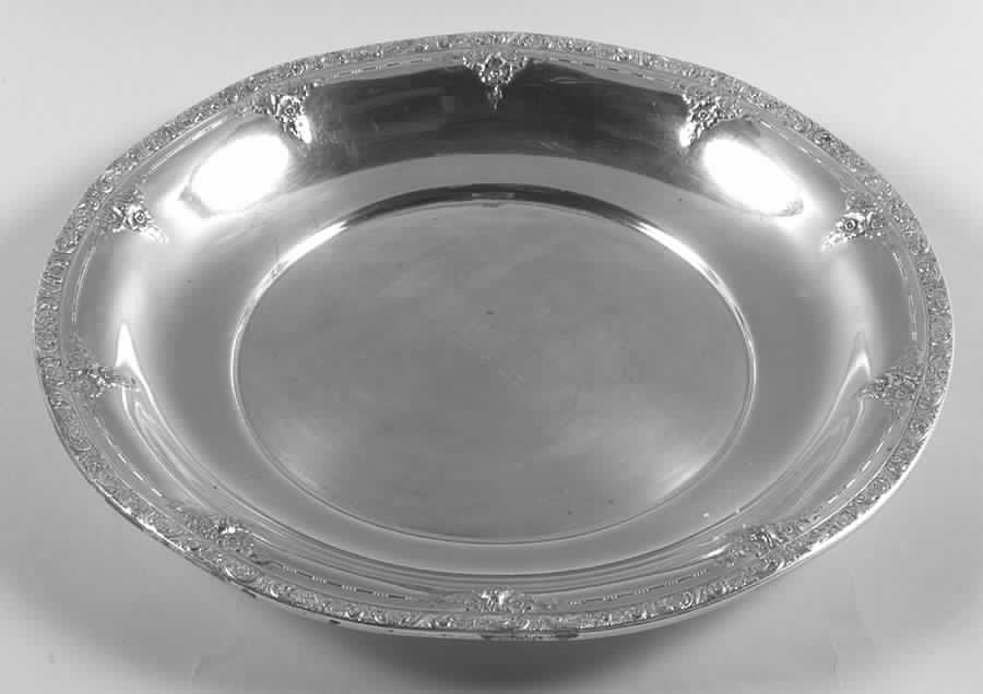 Meadow Rose (Sterling, Hollowware Only) 12" Buffet Dish/Tray by Watson-1