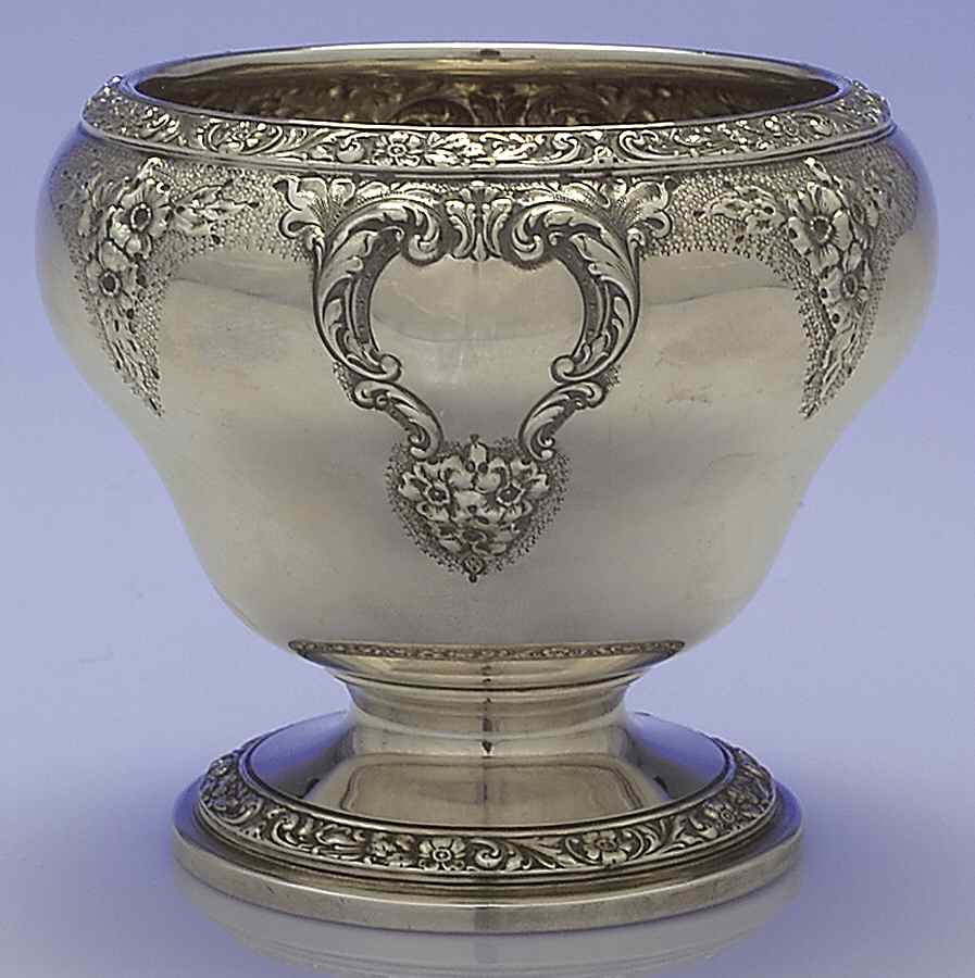 Meadow Rose (Sterling, Hollowware Only) Waste Bowl by Watson-1