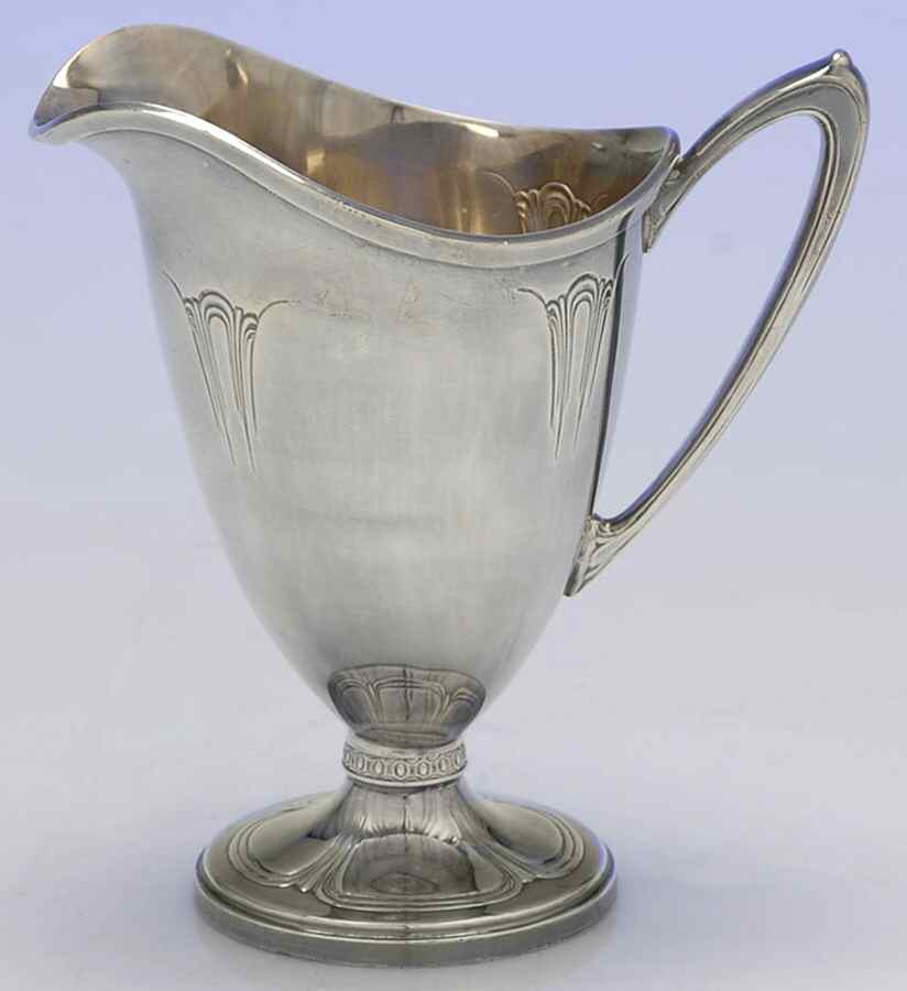 Iris (Silverplate, Hollowware) Creamer by Wallace Silver-1