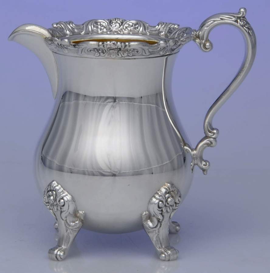Royal Rose (Silverplate, Hollowware) Creamer by Wallace Silver-1