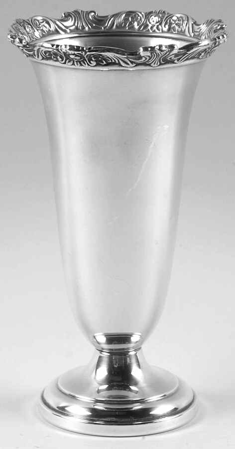 Royal Rose (Silverplate, Hollowware) Plated Vase by Wallace Silver-1