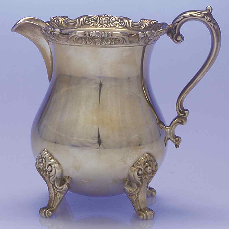 Royal Rose (Silverplate, Hollowware) Creamer by Wallace Silver-1