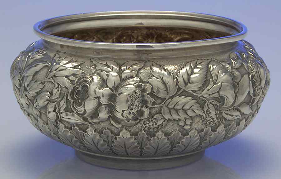 412D (Sterling, Hollowware) Waste Bowl by Whiting Manf Co-1