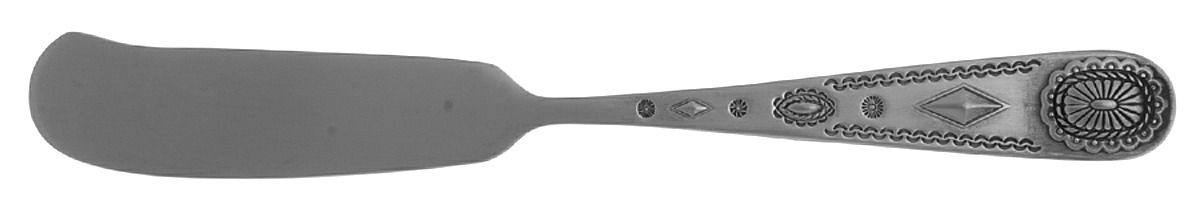 Taos (Stainless) Flat Handle Butter Spreader by Wallace Silver-1