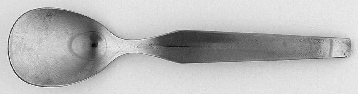WMF68 (STAINLESS) Straight Handle Baby Spoon by WMF Flatware-1
