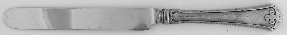 Carmel (Sterling, 1912) Blunt Hollow Knife with Bolster by Wallace Silver-1