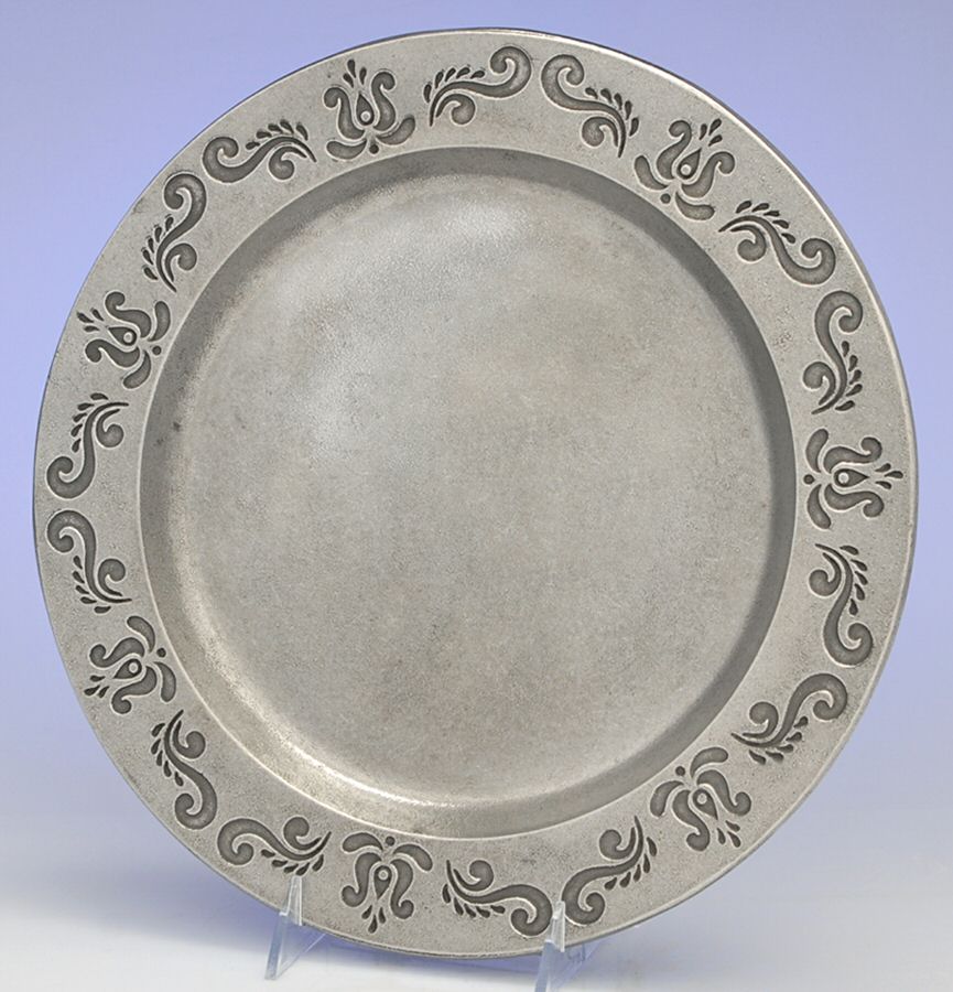 Village (Armetale, Hollowware) 12" Round Tray by Wilton Armetale-1