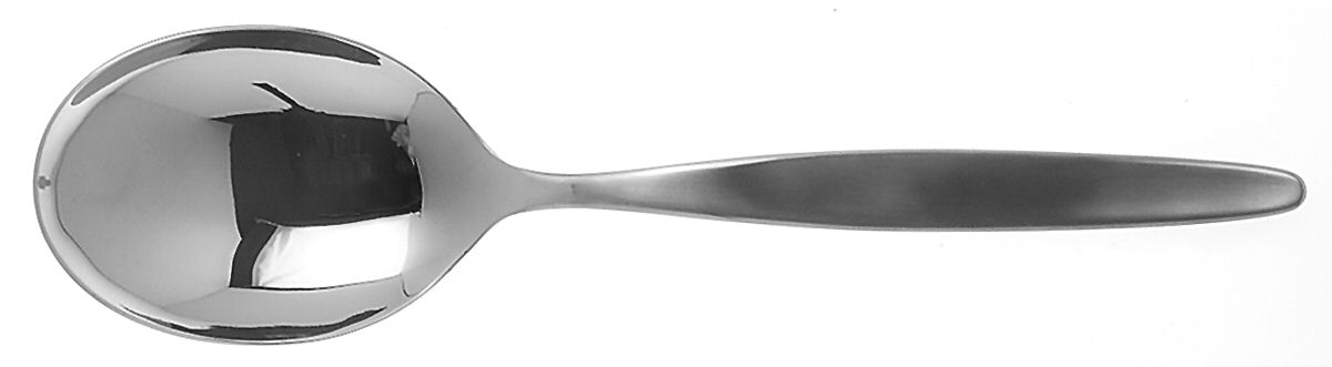 Meta (Stainless) Solid Serving Spoon by WMF Flatware-1