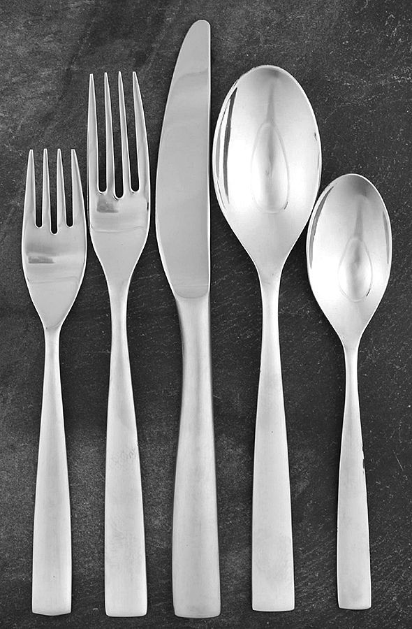 Torso (Stainless) 5 Piece Place Setting by WMF Flatware-1