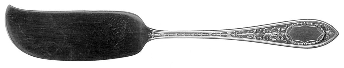 Adam (Sterling, 1907) Flat Handle Butter Spreader by Whiting Manf Co-1
