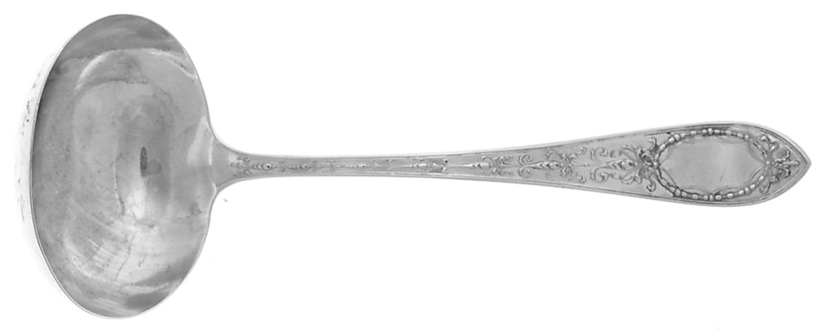 Adam (Sterling, 1907) Solid Gravy Ladle by Whiting Manf Co-1