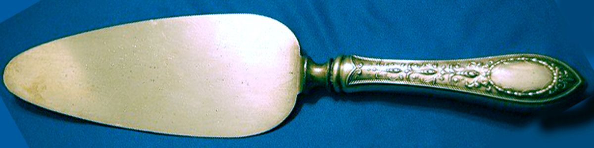 Adam (Sterling, 1907) Pie Server with Stainless Blade by Whiting Manf Co-1