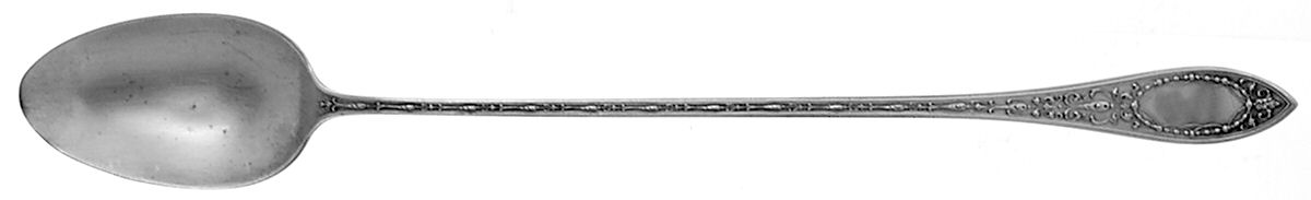 Adam (Sterling, 1907) Extra Long Handle Iced Tea Spoon by Whiting Manf Co-1
