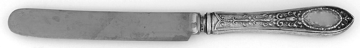 Adam (Sterling, 1907) Blunt Hollow Handle Knife W/Bolster by Whiting Manf Co-1