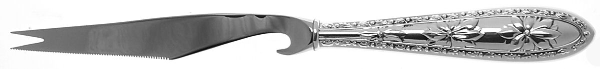 Poinsettia (Sterling) Hollow Handle Bar Knife by Wallace Silver-1