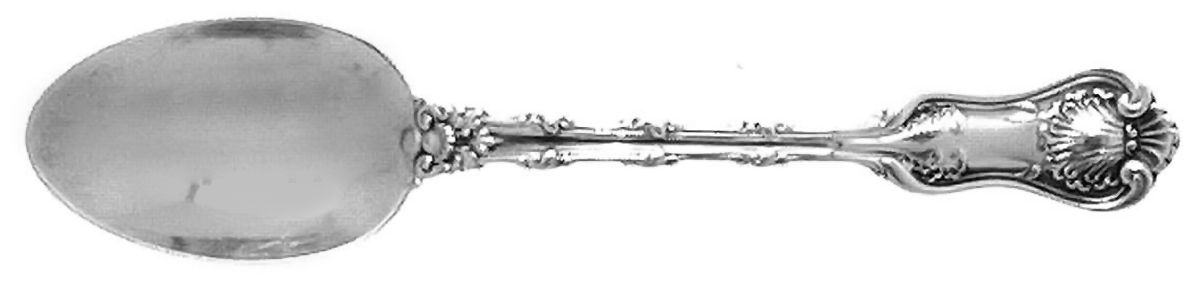 Imperial Queen (Sterling, 1893, Monograms) Demitasse Spoon by Whiting Manf Co-1