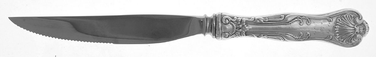 Imperial Queen (Sterling, 1893) Individual Steak Knife Hollow Handle by Whiting Manf Co-1