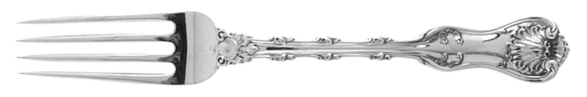 Imperial Queen (Sterling, 1893, Monograms) Fork by Whiting Manf Co-1