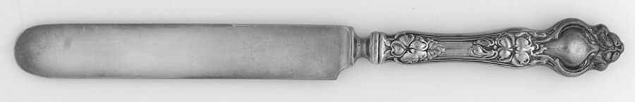 Violet (Sterling, 1904, No Monograms) Old French Hollow Knife with Bolster by Wallace Silver-1