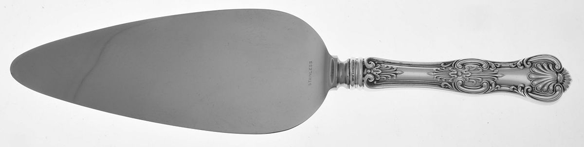 Kings (Sterling, 1903) Pie Server with Stainless Blade by Wallace Silver-1