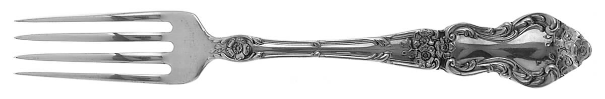 Meadow Rose (Sterling, 1907, No Monos) Youth Fork by Wallace Silver-1
