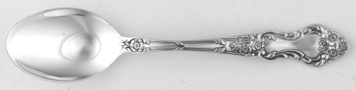 Meadow Rose (Sterling, 1907, No Monos) Demitasse Spoon by Wallace Silver-1