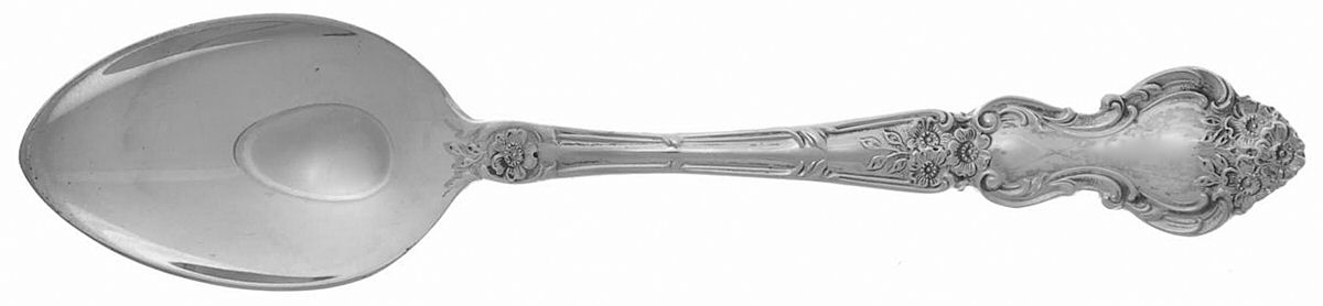 Meadow Rose (Sterling, 1907, No Monos) Teaspoon by Wallace Silver-1