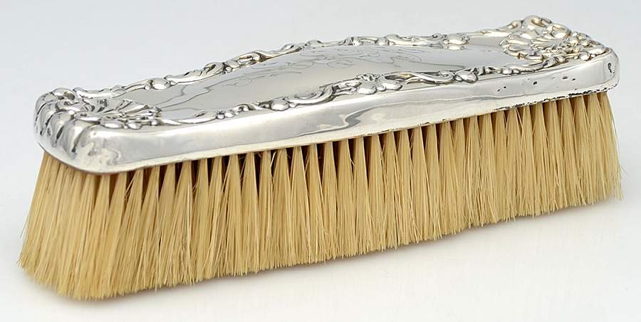 Imperial Queen (Sterling, 1893, Hollowware) Hair Brush by Whiting Manf Co-1