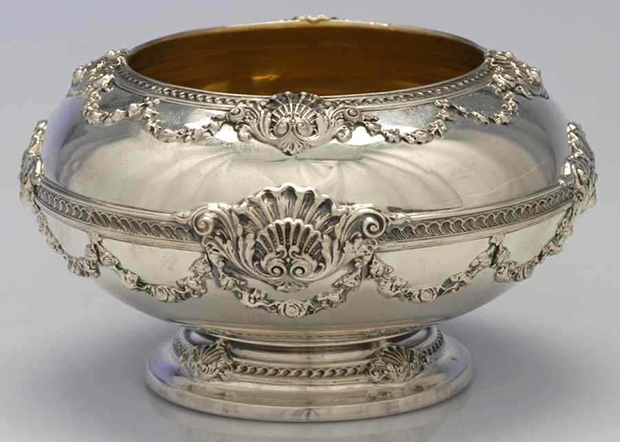 Imperial Queen (Sterling, 1893, Hollowware) Waste Bowl by Whiting Manf Co-1