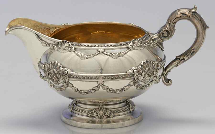 Imperial Queen (Sterling, 1893, Hollowware) Creamer by Whiting Manf Co-1
