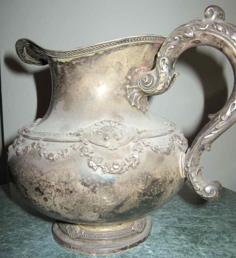 Imperial Queen (Sterling, 1893, Hollowware) 48 Oz Pitcher by Whiting Manf Co-1